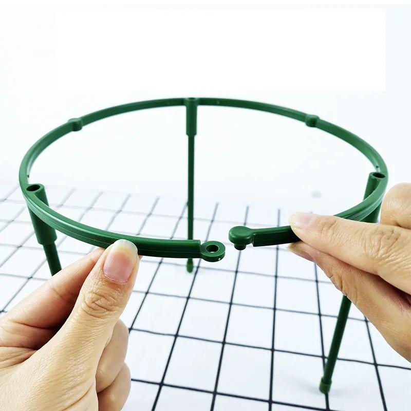 Plant Support Pile Stand Climb for Flowers Grow Semicircle Greenhouses Arrangement Fixing Rod Holder Orchard Garden Bonsai Tool
