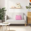 Back Cushion Pink 45 x 20 x 35 cm Fabric
