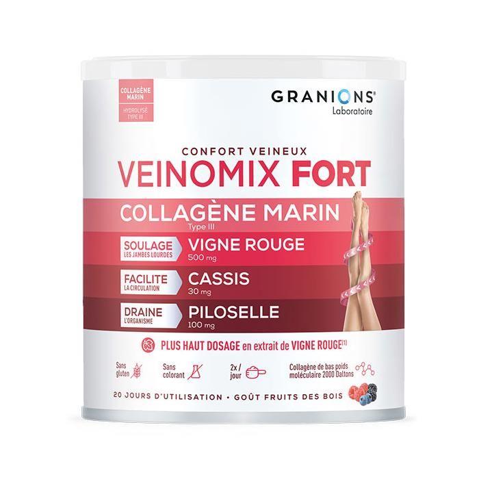 Granions Rouge Veinomix Fort Collagene Marin - Image 4
