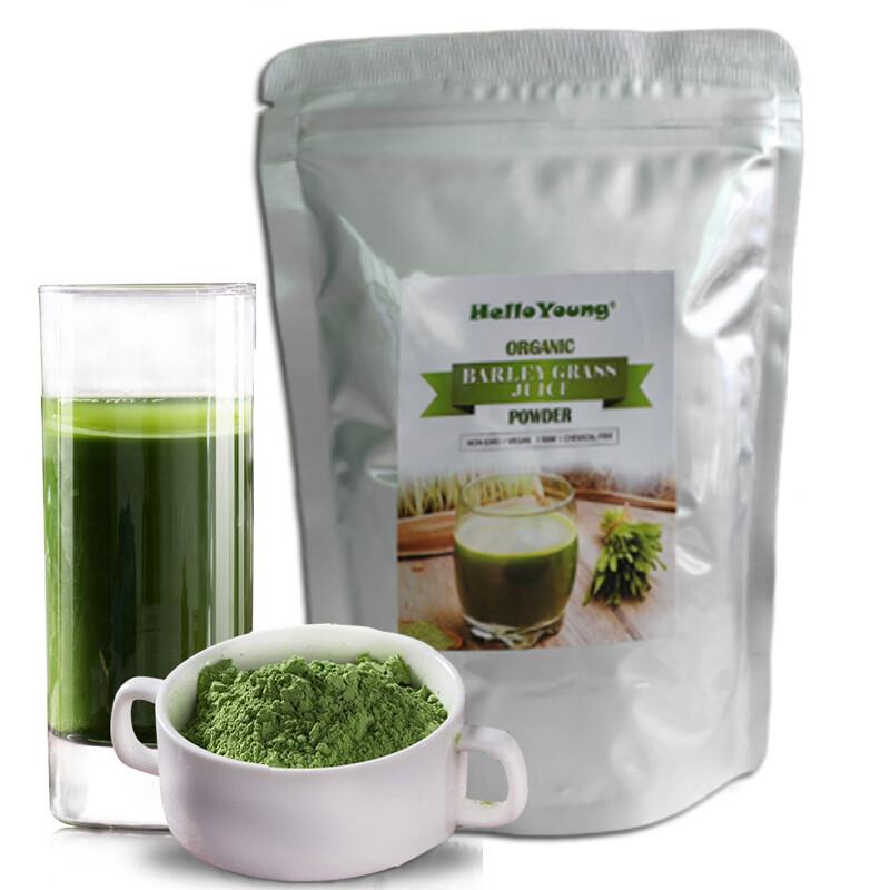 

250g Organic natural Barley Grass Powder powder Latte Detox
