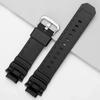 Cinturino per Orologio in Silicone di Grado Premium per Casio G-Shock AW-591/590/AWG-M100/101/G-7700/7710 Braccialetti Impermeabili