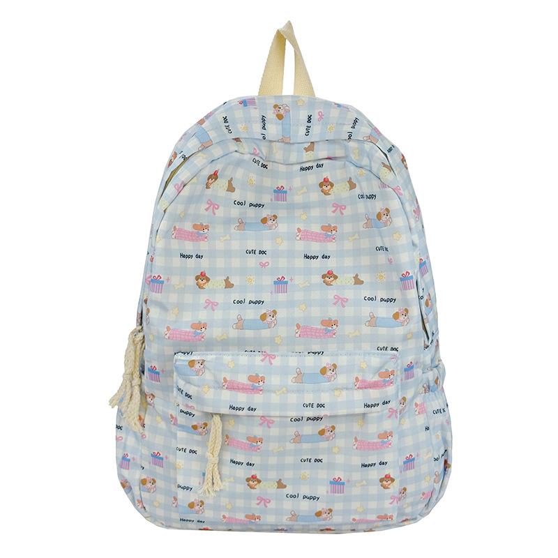 Backpack for women's high-end sense, simple and versatile student college student high-value and dirt-resistant junior high school student backpack
