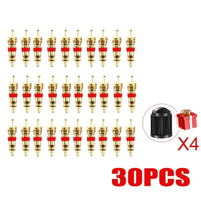 1/100PC Car Tire Valve Core Tool Set Plastic Handle Removal Tools Wrench Screwdriver Wrench Core Tire Repair Hand Tool for Car
