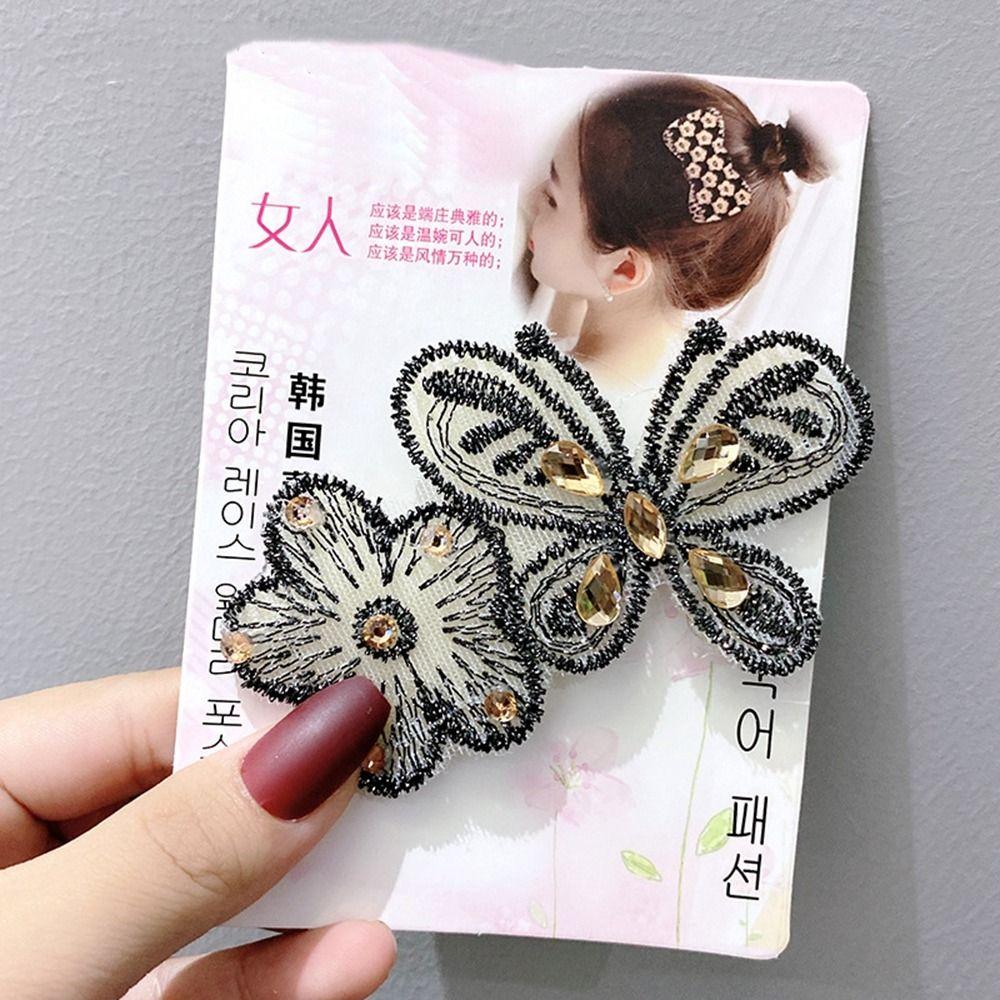 Bow Seamless Magic Paste Butterfly Bangs Paste Fresh   Children