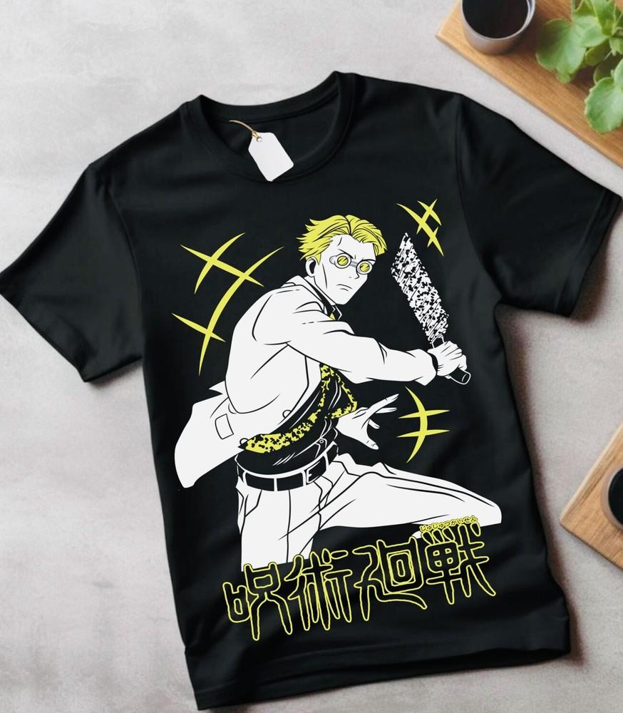 

Nanami Kento T-Shirt Jujutsu Kaisen Anime JJK Gojo Satoru Gift Shirt All Size M