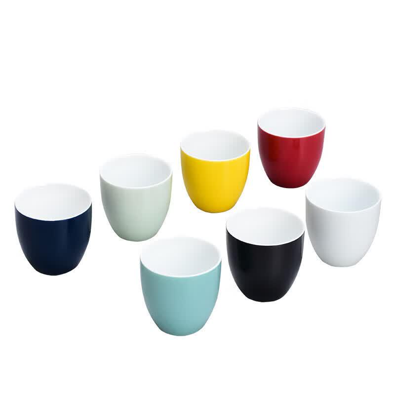 ChaXun Jihong Red Ceramic Master Tea Cup