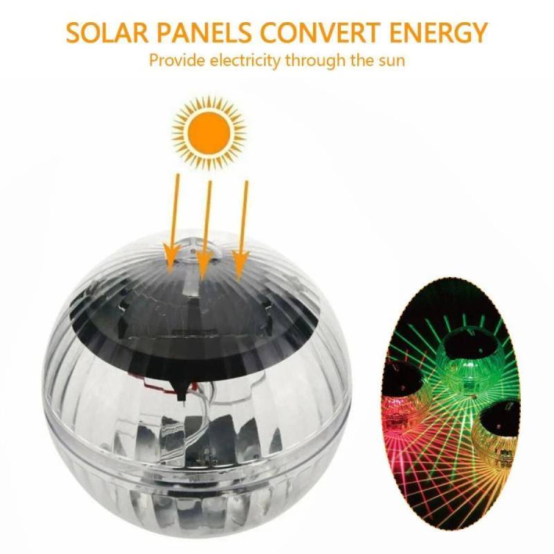 Solar Pool Light Led Floating Color Changing For Swimming Pool Pond Spa