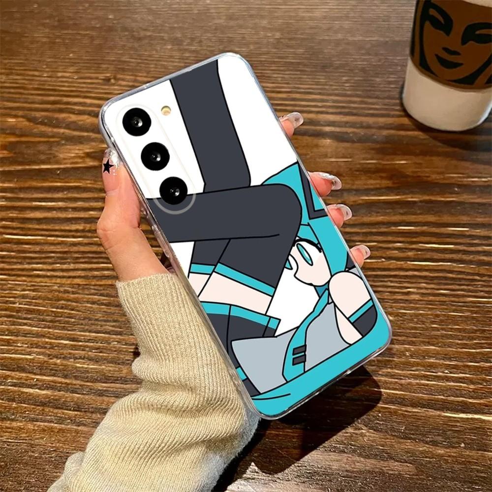 Anime M-MIKUS-S Phone Case For Samsung S23,23,22,30,21,10,9,8,7,Note20 Ultra,Lite,Ultra,5G,Plus,FE,Soft Transparent Case