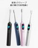 PLUZZ EB1 Sonic Electric Toothbrush with 2025 Innovative Sweep Vibration 6 Replacement Brush 3 Smart Brushes Per Gum Storage Case Included Technology,