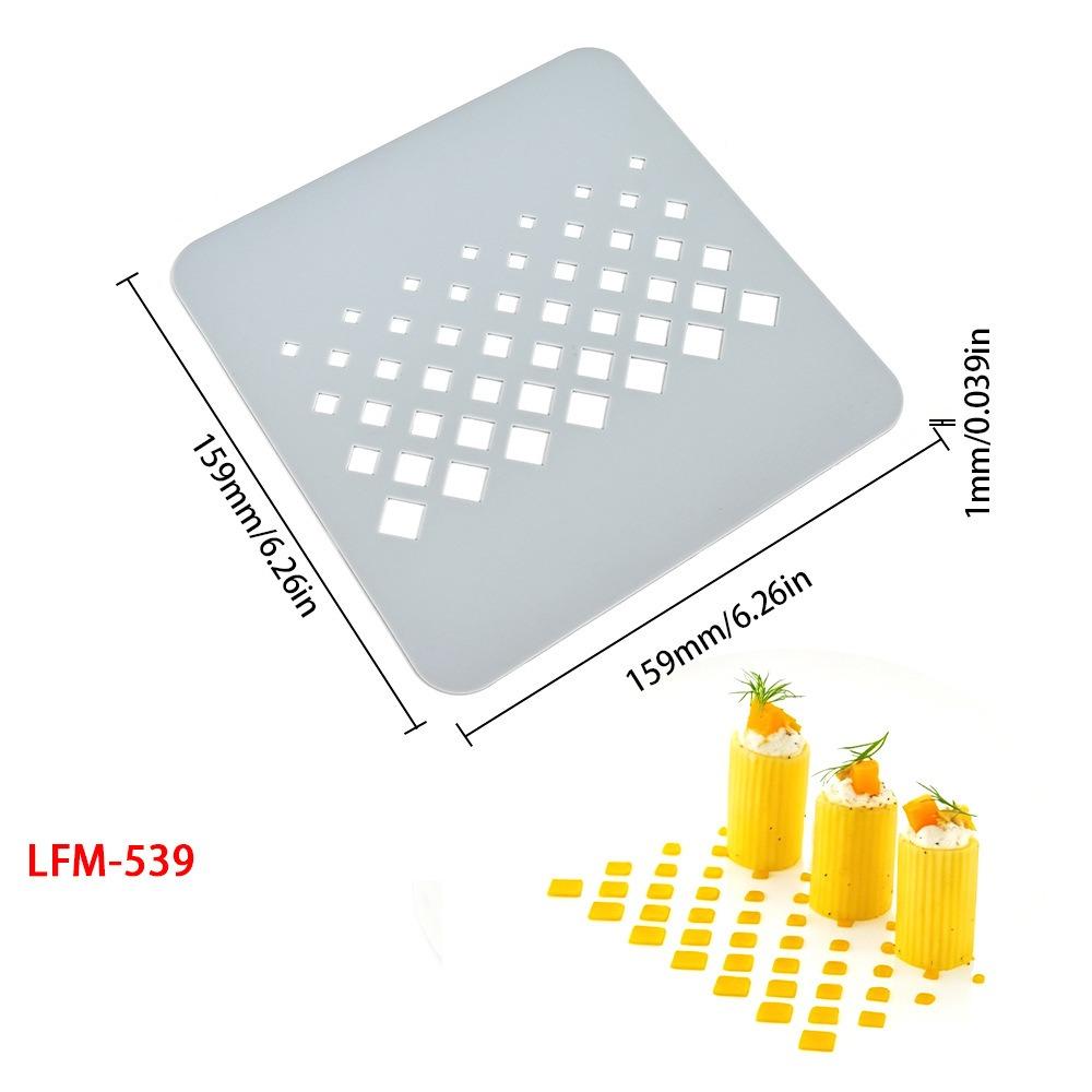 Non Stick Bakery Printing Mold Manual Unmolding Bakery Dish Printing Mold Cake Decorating Mold