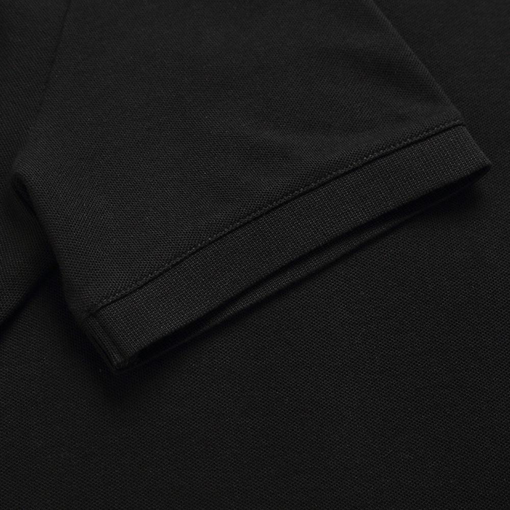 Emporio Armani SS23 Logo Striped Print Casual Short Sleeve Polo Shirt Men Polo Shirts Black 3R1F67-1JCYZ-0091