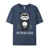 Gym Panda Deadlift Struggle Real Workout Exercise Women Men Christian Tshirt Men Christmas England Style