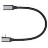 4K 100W PD 5A Right Angle Bend 90 Degree Gen 2 USB3.2 Type C Male to Female Extension Cord