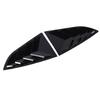Pair of Rear Window Shutter Cover Left Right Stylish Look Weatherproof Proper Fit for BRZ 2021 To 2024 Glossy Black