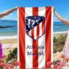 Football Club Print Beach Towel, Versatile Lightweight Absorbent Beach Towel for Pool Surf Yoga Bathroom, Perfect Birthday Holiday Gift