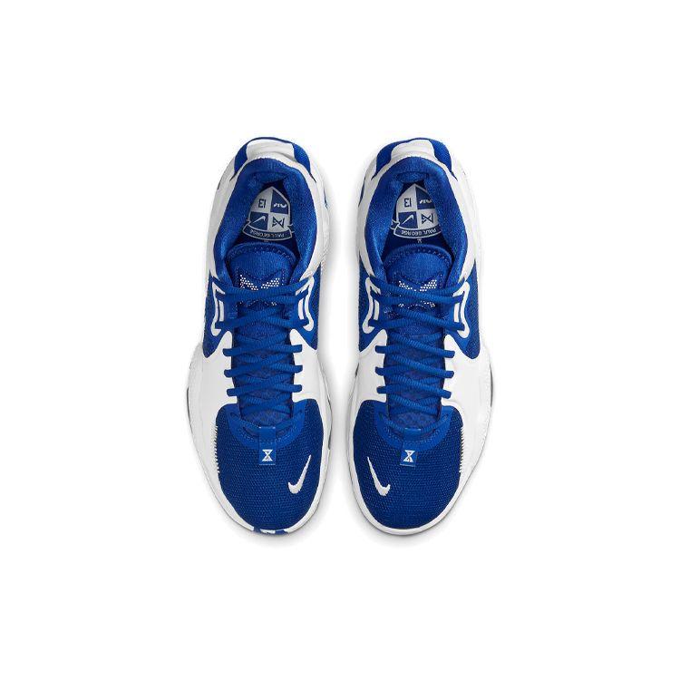 Nike PG 5 TB Game Royal Unisex Sneakers Blue White DA7758-400