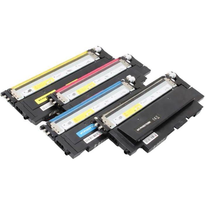 Pack de 4 Toners Compatibles HP 117A W2070A pour ColorLaser 150a/150nw et MFP 178nw, 178nwg, 179fnw, 179fwg