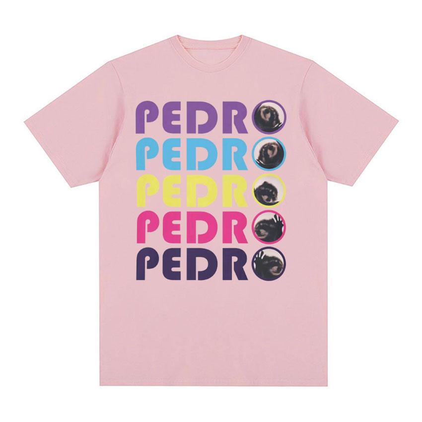 

Pedro Raccoon Funny Meme T Shirt Colorful Vintage Style Graphic Tshirts Men Women s Harajuku Fashion Casual Short Sleeve T-shirt