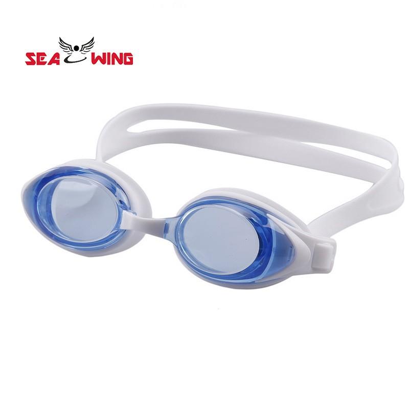Prescription Swimming Goggles Myopia Waterproof Anti-Fog Outdoor Sports Adult Silicone Strap PC Lens