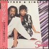 LP Record ASHFORD  SIMPSON  Solid ECS81696PROMO CAPITOL 1984 Japan Obi SoulFunk Used