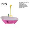 Parrot Bathtub Automatic Pet Birds Bath Shower Tub Electric Birds Bath Fountain Shower Box for Small Medium Parrots Cockatiel Parakeets Conures