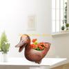 F26C Cute Duck Flower Pots Garden Statue Garden Sculpture Animal Succulents Planter Cute Duck Planter Garden Outdoor Decors