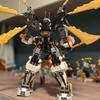 Modelo Robô Robótico Titan Montagem Blocos de Construção Ninja Crianças Hobby Criativo Coleção Decoração Gabinete display 71821