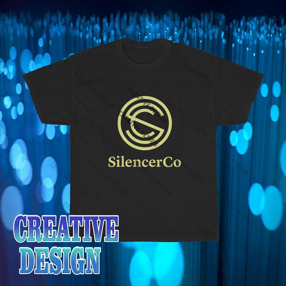 

Brand New SilencerCo Silencer Co Firearms Logo T-Shirt Funny Size S to 5XL XL