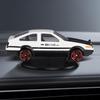 Car Dashboard Gyroscope Ornaments Racing AE86 Drifting Car Model Rotating AE86 Car Figurine For Men Gifts Desktop Dashboard