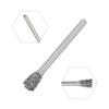 Burrs 3x6mm Rotary Drill Die Grinder Carving Bit Double Cut 1/8" Shank
