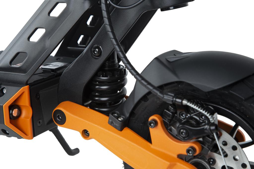 KuKirin Patinete Eléctrico Ligero G2 pro vmp Neumático de vacío de 9 pulgadas Amortiguación de doble resorte delantera y trasera 48V 15.6Ah