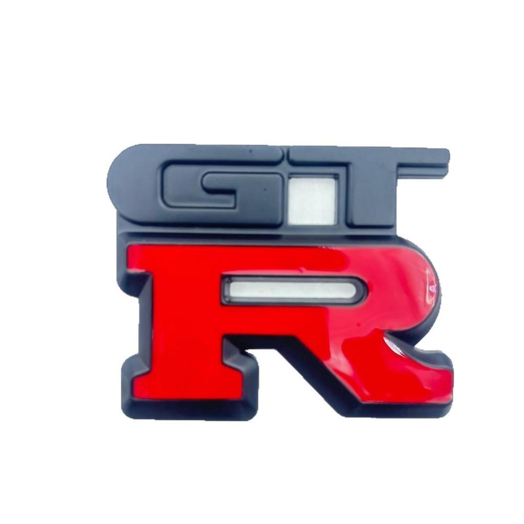 3D Metal GTR Emblem: Rear Trunk Decorative Sticker for Car Modifications