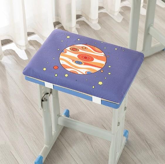 Student & Dorm Seat Cushion - Comfortable, Dual-Use Square Stool Cushion for All Seasons
