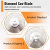 Pânză de fierăstrău cu disc diamantat brazat prin vacuum A95I-M14, Disc cu două fețe, Tăiere Marmură, Beton, Faianță