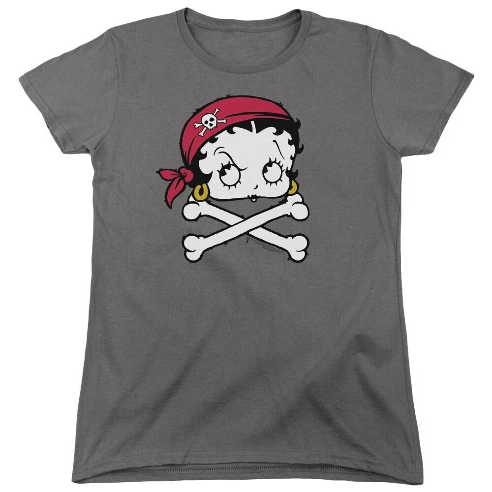 Betty Boop  Pirate  Women s T-Shirt 4XL