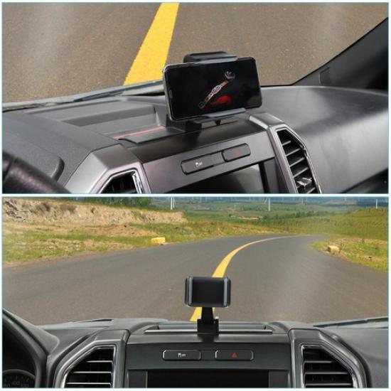 360° Car Mount Phone Holder Cellphone Bracket For Ford F150 2015- Trim Decor