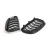 L10A Front Kidney Grille Gloss Black Double Lines Hood Grilling For BMW 3 Series E92 E93 Coupe 2006-2010 Part Number 51137157277