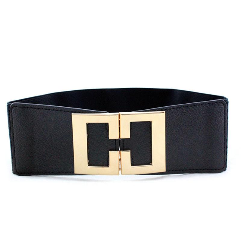 Women Wide Waist Stretch Cinch Girls Waistband Waist Seal Wide Belts