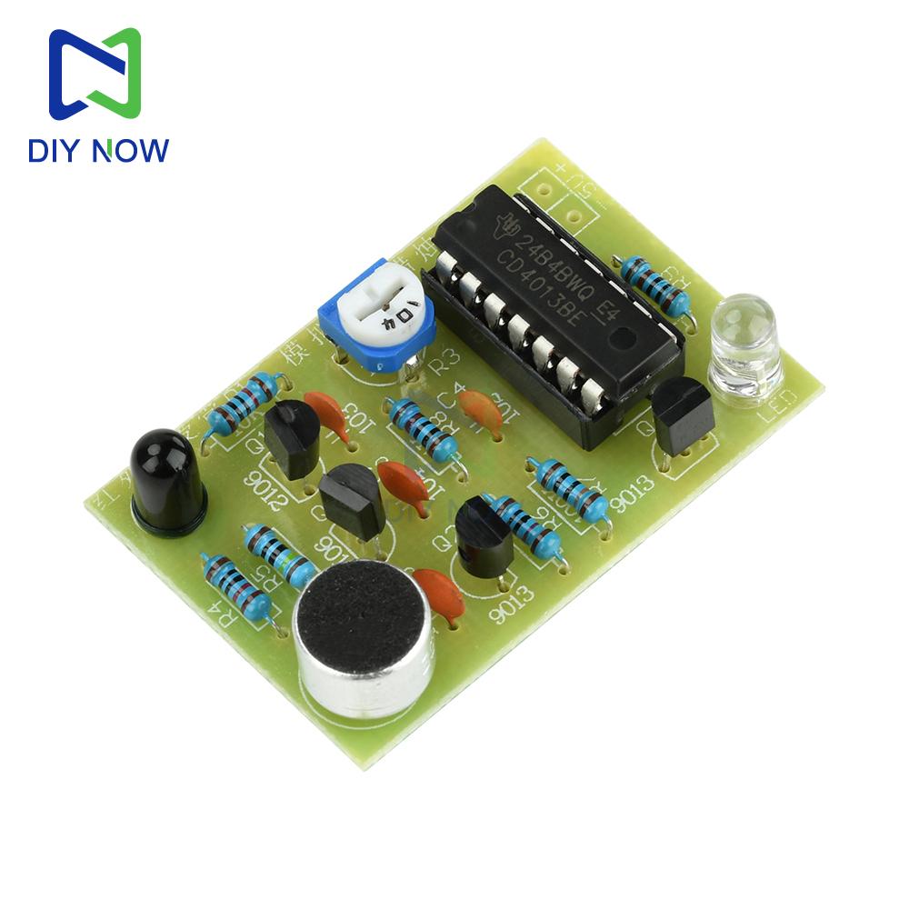 DC 5V Simulated DIY Electronic Candle Making Kit Light And Blow Control Simulated Candle Electronic Soldering Training DIY Parts