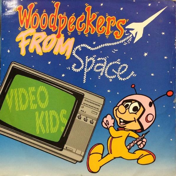 

12inch Record VIDEO KIDS Woodpeckers From Space HOHOT1 RECORD SHACK 1984 UK Dance Electronica Used