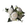 Artificial Roses Silk Flowers Artificial Wedding Bouquet Elegant Fake for Party Office Garden Engagement Decor