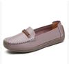 Fashion Women Moccasins Genuine Leather Shoes for Woman Slip On Loaders Ladies Casual Solid Flats Female Leisure Spring Footwear Mujer