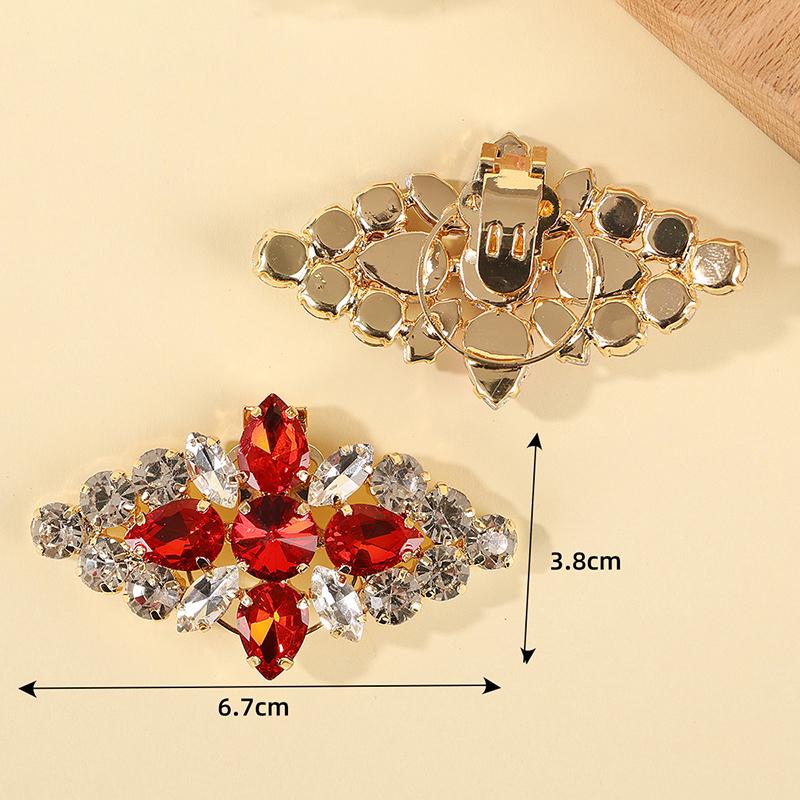 1Pcs Removable Shoe Clips for Ladies, Wedding Bridal High Heel Charms, Fashionable and Gleaming Shoe Buckle Gifts