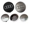 Car Wheel Center Cap Hub Covers 4PCS 60mm 61mm 68mm 69mm 135mm for Audi A1 A3 A4 A5 A6 A7 A8 Q3 Q5 Q7 S3 S4 S6 Accessories