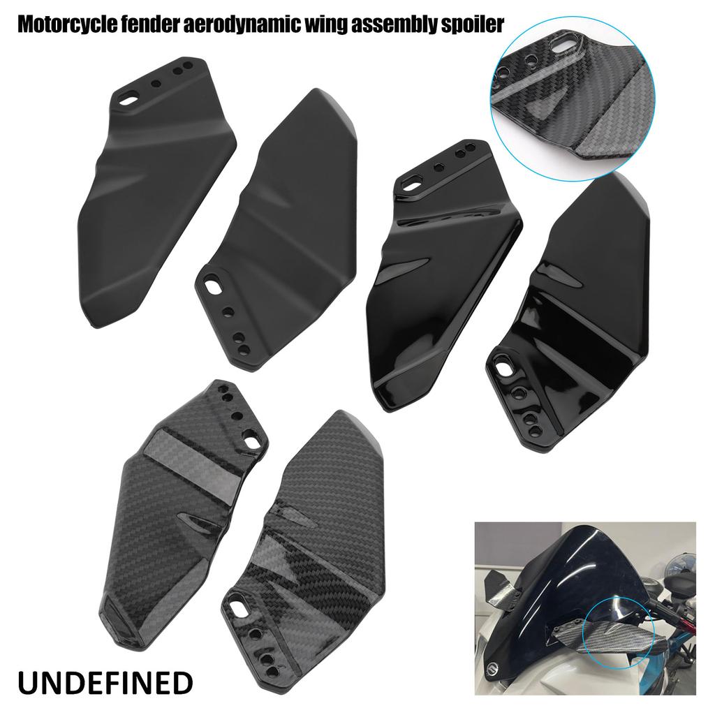 Motorcycle Winglet Aerodynamic Wing Fairing Spoiler for Kawasaki Ninja Z800 ZX10R ZX6R 400 300 Z1000SX Ninja650R 250R 500R