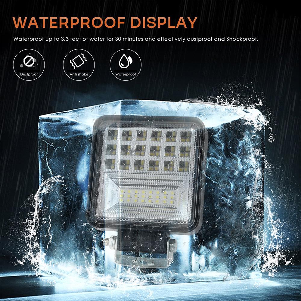 8inch 480W LED Work Light Bar Flood Spot Beam Offroad 4WD SUV Driving Fog La ZC 8inch 480W LED Work Light Bar Flood Spot Beam Offroad 4WD SUV Driving Fog La ZC