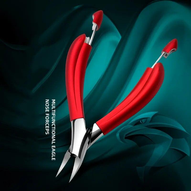 Nail Clippers Ingrown Toenail Podiatry Correction Nippers Cuticle Cutters Cut Paronychia Pedicure Manicure Foot Hand Care Tool