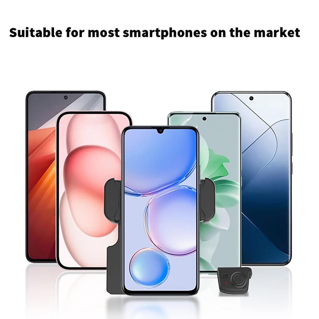 Wireless Handle Grip for Phone Vlog Selfie Grip Phone Holder Stabilizer 360 degrees  Rotatable with 1 4 Inch Screw Hole