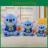 Plush Stitch Bear With Basketball Design For Kids Room Decor And Collectible Gift