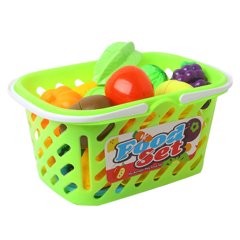Cross-Border Kids' Pretend Play Fruit & Veggie Cutting Toy for Early Education